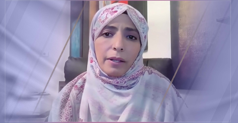 Tawakkol Karman Addresses Iranian Opposition Conference, Calls for Democratic Change and Rejects War 
